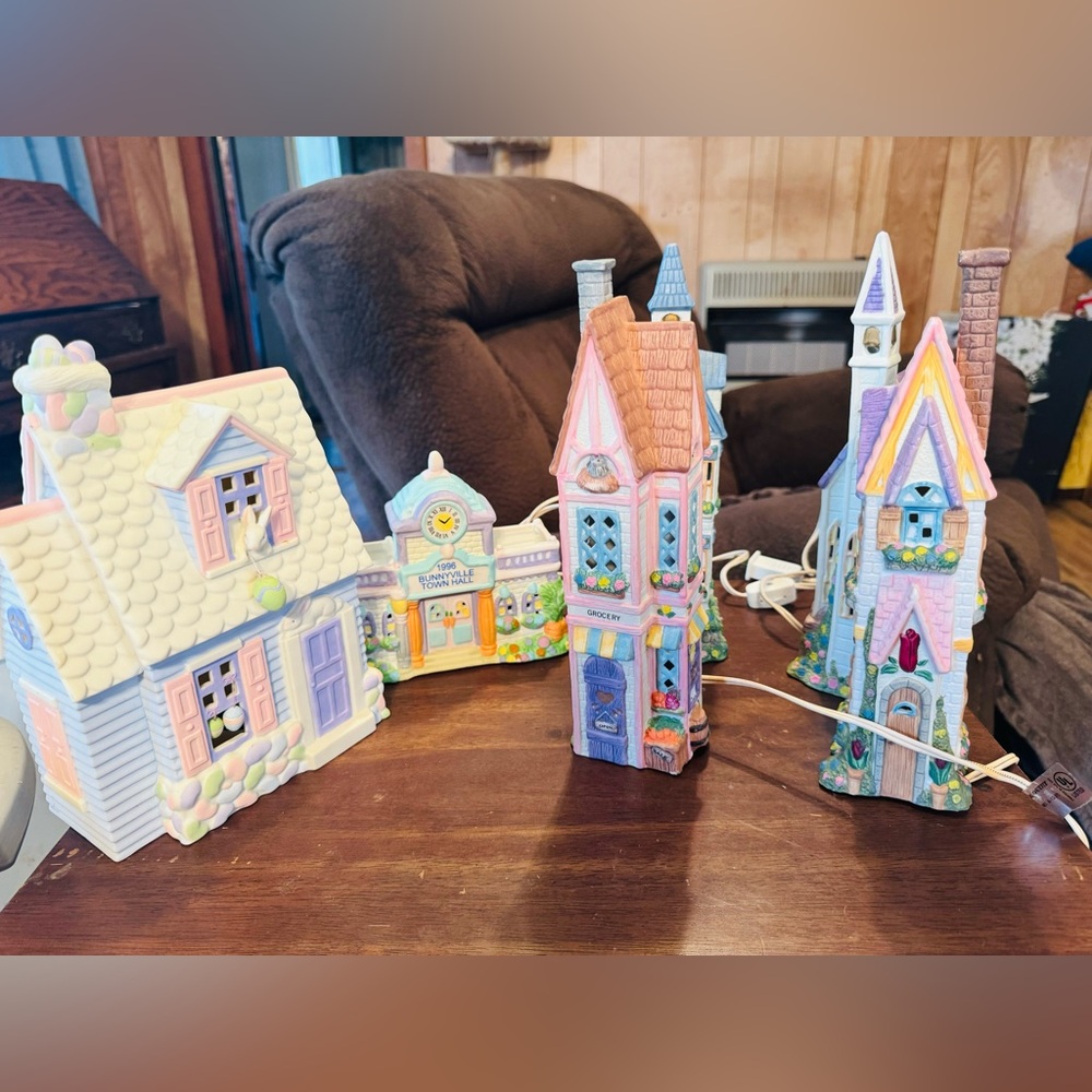 Entire Bunny Village Set